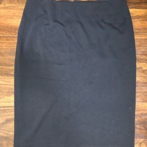 Black Akris skirt